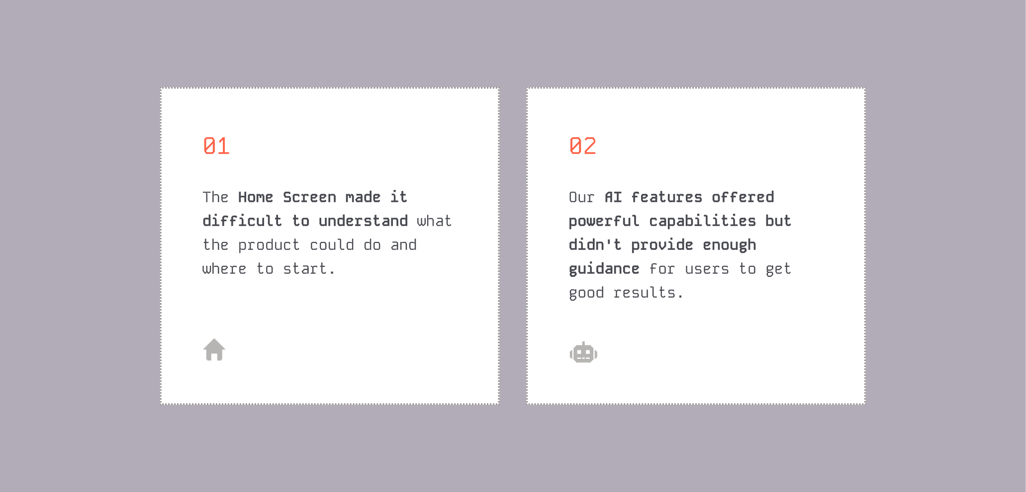 Product signals and issues from benchmarking and Amplitude